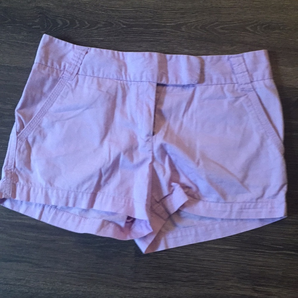 J. Crew women’s Chino Shorts Size 4 Purple